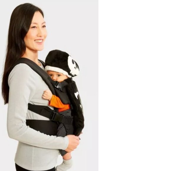 Skeleton Cover & Hat Plush 2 Pc Halloween Costume 6-24 mths - Picture 2 of 5